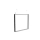 100x100cm - podwieszana na linkach rama S100D LED, profil czarny