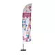 Flaga Caspia S, maszt PRO - 50x230cm
