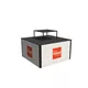 130x130x70cm - regał Podium, 4x Smart Frame S50T LED, nadstawka Modular Cube