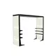 Modularico BRIDGE M100LED, 300x260x100cm, 2x regał Faro