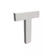 75 cm - 3D letter, model P, 80 mm, without lighting, white composite face