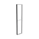 50x250cm - ściana standardowa Modularico M100, profil czarny