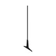250cm - Stopa środkowa dwustronna M50, kolor czarny