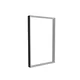 78x125cm - ściana Quadro Modularico M100, profil czarny