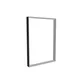 88x125cm - ściana Quadro Modularico M100, profil czarny