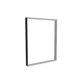 98x125cm - ściana Quadro Modularico M100, profil czarny