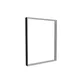 100x125cm - ściana Quadro Modularico M100, profil czarny