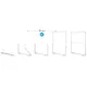 120x250cm - stand Smart Frame QUICK, grafika jednostronna Decor 210