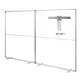 120x250cm - stand Smart Frame QUICK, grafika jednostronna Decor 210