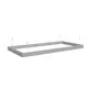200x100cm - sufitowa rama S100T LED, profil srebrny, zawiesia