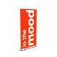 Roll-up Testudo 100cm, grafika Blockout Whiteback