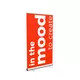 Roll-up Testudo 120cm, grafika Blockout Whiteback