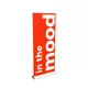 Roll-up Meles 85cm, grafika Blockout Whiteback