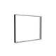 150x125cm - ściana standardowa z wyjściem górnym Modularico M150LED, profil czarny