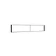 300x50cm - ściana standardowa Modularico M150LED, profil czarny