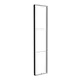 85x400cm - ściana standardowa Modularico M150LED, profil czarny