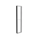 50x250cm - ściana standardowa z wyjściem górnym Modularico M150, profil czarny