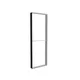85x250cm - ściana standardowa z wyjściem górnym Modularico M150, profil czarny
