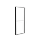 100x250cm - ściana standardowa z wyjściem górnym Modularico M150, profil czarny