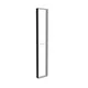 50x300cm - ściana standardowa Modularico M150, profil czarny