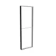 98x300cm - ściana standardowa z wyjściem górnym Modularico M150, profil czarny