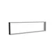 200x50cm - ściana standardowa Modularico M150, profil czarny