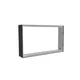 85x50cm - ściana standardowa Modularico M150, profil czarny