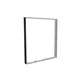 150x170cm - sufit Modularico M150LED, profil czarny