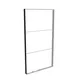 200x370cm - sufit Modularico M150LED, profil czarny