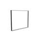185x170cm - sufit Modularico M150, profil czarny