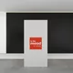 100x200cm - ścianka QUICK SEG, grafika jednostronna Decor 210