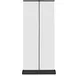 Roll-up Meles Black 100cm, grafika Blockout Whiteback