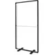 100x200cm - Smart Frame GO LED wall, black, double-sided graphic Samba ST Sub