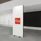 100x250cm - ścianka Smart Frame GO Led, czarna, grafika dwustronna Samba ST Sub