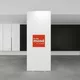 100x250cm - ścianka Smart Frame GO Led, srebrna, grafika dwustronna Samba ST Sub