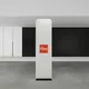 Stand Plate, grafika jednostronna - 60x230cm