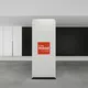 Stand Plate, grafika dwustronna - 90x230cm