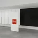 100x200cm - stand Mantis, grafika jednostronna