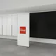 100x225cm - stand Mantis, grafika jednostronna