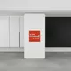 120x250cm - stand Mantis, grafika dwustronna