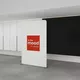 150x225cm - Mantis stand, single-sided graphic