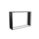 140x100cm - lada Modularico M100LED dwustronna pełna, czarna