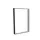 83x125cm - ściana standardowa Modularico M150LED, profil czarny