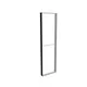 83x300cm - ściana standardowa Modularico M150LED, profil czarny