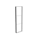98x350cm - ściana standardowa z wyjściem górnym Modularico M150LED, profil czarny