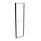 83x300cm - ściana standardowa z wyjściem górnym Modularico M150LED, profil czarny