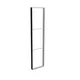 83x350cm - ściana standardowa z wyjściem górnym Modularico M150, profil czarny