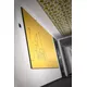 200x250cm - ścienna rama S25, profil srebrny
