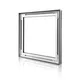 200x100cm - stojąca rama S50D, stopy standard, profil srebrny
