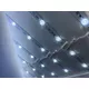 200x250cm - ścienna rama S50T podświetlenie tylne LED, profil czarny